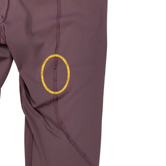 Lululemon Pace Rival Crop 22" Legging 6 Dark Adobe Cropped Mid Rise Run Athletic - Picture 7 of 15